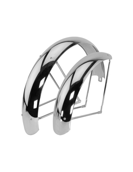 24x4.0 Fat Bike Classic Standard Fender Set B-2 Chrome.